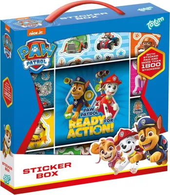 Image de Totum Paw Patrol boîte d'autocollants 720220