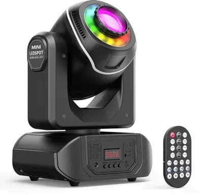 Zdjęcie produktu dla Światło ruchome LED – 50 W, RGBW – DMX512 – Oświetlenie sceniczne do dyskotek i imprez