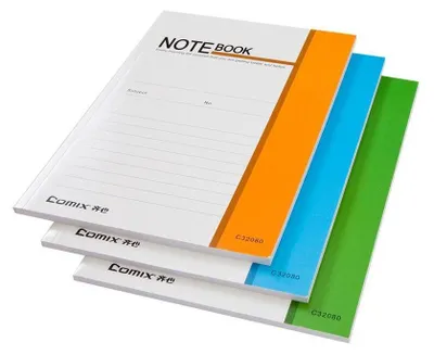 Productafbeelding van Comix schoolblok, formaat 140x201mm, artikelnummer C32080