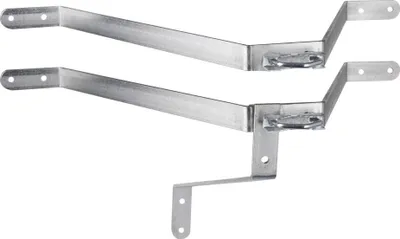 Produktbild von Extralink K500 Masthalterung Antennenmast Halter Halterung für die Montage des Antennenmastes 500mm, mit U-Bügeln M8, Stahl, verzinkt