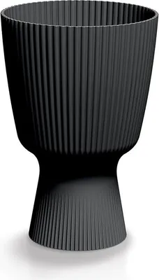Produktbild von Blumentopf MILLY ROUND 18,8 cm - Farbe: anthrazit