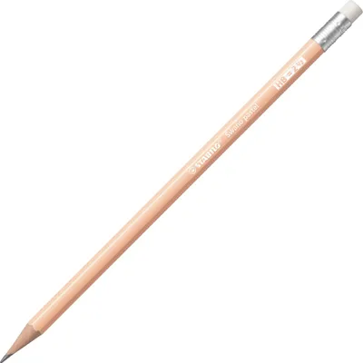 Produktbild von Stabilo Swano HB Pastell Pfirsich 4908/04-HB Bleistift