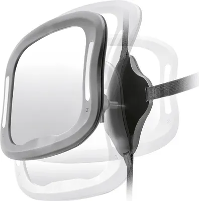 Produktbild von reer 86101 BabyView Auto-Sicherheitsspiegel grau