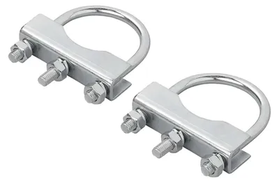 Imagen del producto de 341535 - Soportes en forma de U de 60/70 mm para abrazaderas, juego de 2 unidades