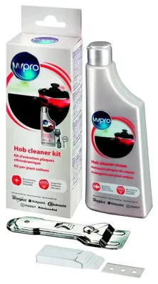Image de Kit nettoyant vitrocéramique - Wpro - KVC015 -