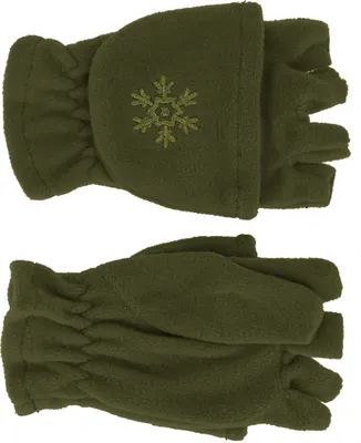 Produktbild von Halbfinger Handschuh mit Klappe aus Fleece für Kinder!