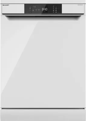 Produktbild von Sharp QW-HY26F39DA-DE, Freistehend, Standardgröße (60 cm), Edelstahl, höher, Zusammenklappbar, Zusammenklappbar