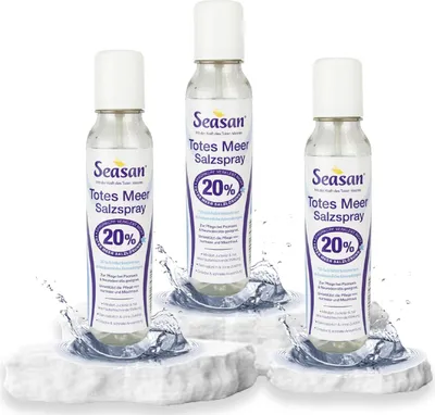 Produktbild von SEASAN Totes Meer Salzspray 150ml in großer Flasche 3er Pack