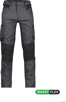 Immagine prodotto di DASSY® Helix pantaloni da lavoro elasticizzati ANTHRAZITE GRIGIO/NERO Taglia 52 Lunghezza: PLUS