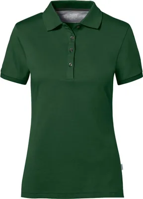 Produktbild von HAKRO Baumwolle Tec® Damen Poloshirt 214, tanne, S