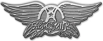 Obrázok produktu pre Aerosmith - Logo - odznak, kov RO7693 (jedna veľkosť) (strieborná)