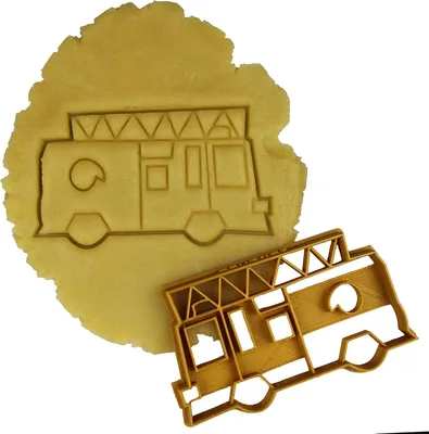 Produktbild von Ausstechform Kekse Feuerwehrmann - 4 Stück - kreativ backen