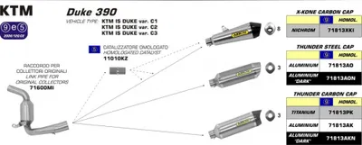 Image de Connecteur ARROW pour KTM DUKE 390