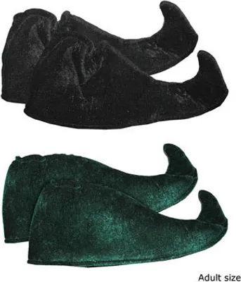 Produktbild von Elfenschuhe Stoff - Farbwahl grün