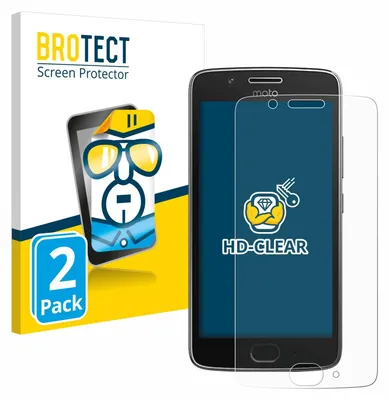 A product shot of a screen protector packaging and a smartphone with a screen protector applied.