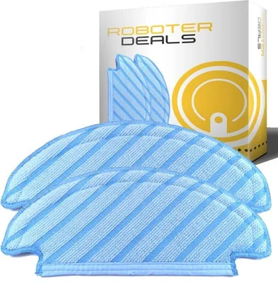 Productafbeelding van Microvezeldoek, schoonmaakdoekjes (2 stuks) voor Ecovacs Deebot N10, N10 Plus