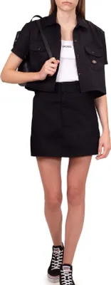 Produktbild von DICKIES – Damen-Minirock mit Logo-Aufnäher  – Größe 26