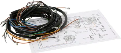 Immagine prodotto di Cablaggio, per contatti plug-in - MZ ES125, ES150