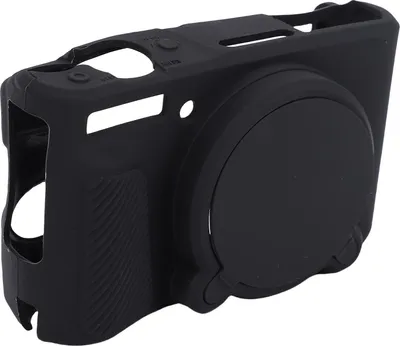 Produktbild von Silikonhülle passend für SX740 SX730 Digitalkamera, rutschfest, kratzfest, weiche Schutzhülle, Schwarz