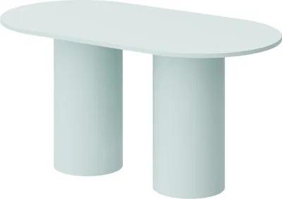Produktbild von Design Esstisch Tisch Roseo oval 150x75x80 cm Esszimmer Pastellkollektion