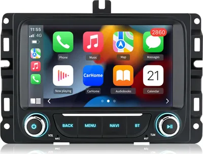 Image de 2+64G carplay android13 navi SWC pour Dodge RAM 1500 2500 3500 2017-2019 RDS WIFI BT 4Core USB