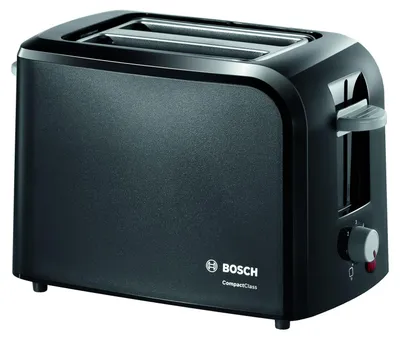 Produktbild von Bosch TAT3A013, 2 Scheibe(n), Schwarz, Kunststoff, Drehregler, 980 W, 220-240 V