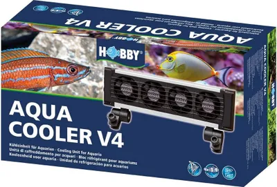 Produktbild von HOBBY Aquaristik Aqua Cooler V4, Aluminium, Schwarz, 300 l, 38 dB, 5000 RPM, EMC, LVD, RoHS