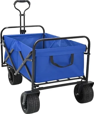 Obrázok produktu pre Skladací vozík Modrá 89 x 63 x 96 cm