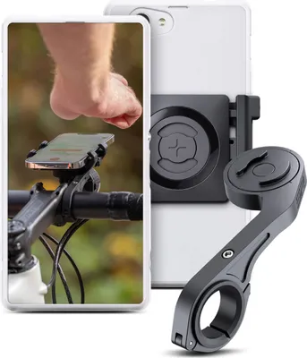 Produktbild von SP Connect Roadbike Bundle Universal Clamp SPC+ - Handyhalter für Mountainbike - Schwarz