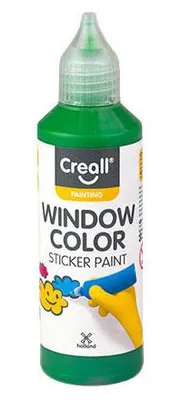 Image de Peinture pour fenêtres Creall Vert - 80 ml