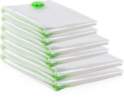 Image de Sacs sous vide réglables pour matelas, sacs hermétiques pour accessoires de lit, ainsi que pour l'emballage et le transport d'articles de literie.