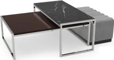 Zdjęcie produktu dla Wohnzimmer Set Modern Luxus 3 tlg Polster Möbel Textil