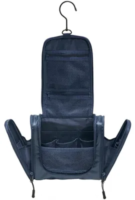 Image de Trousse de toilette suspendue - Pour hommes et femmes - Crochet pivotant à 360° - Imperméable