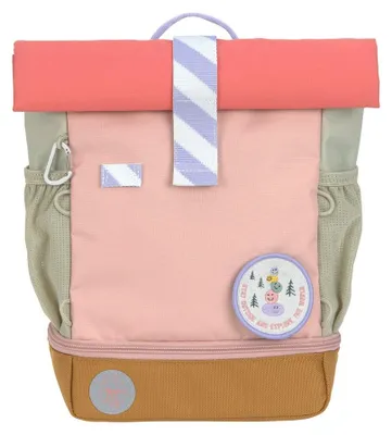 Produktbild von Lässig Mini Rolltop Backpack Rucksack für Kinder Sunny Explorer rose/pink