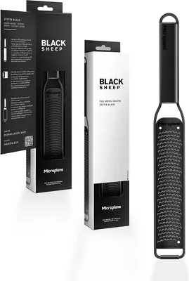 Produktbild von Microplane Zester Black Sheep Schwarz