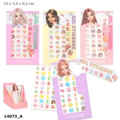Produktbild von TOPModel Gel Nagelsticker CANDY GLAM