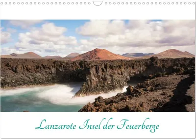 Produktbild von Lanzarote - Insel der Feuerberge (Wandkalender 2026 DIN A3 quer), CALVENDO Monatskalender