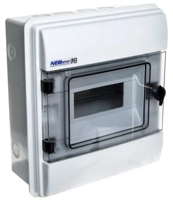Zdjęcie produktu dla Natynkowa hermetyczna skrzynka rozdzielcza RH-6/Z 1x6 Elektro-Plast 4019