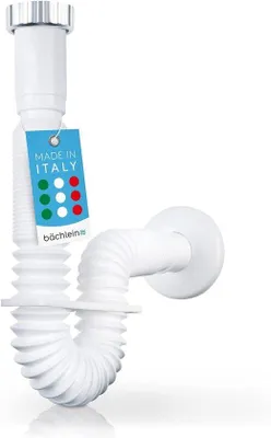 Immagine prodotto di Tubo di scarico flessibile da 32 mm, estensibile da 320 a 800 mm, in acciaio inossidabile