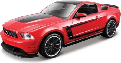 Image de Maisto - Ford Mustang Boss 302, rouge, chaîne de montage, 1:24