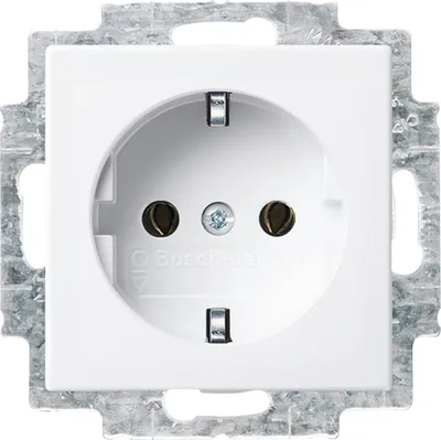 Obrázek produktu pro Busch-Jaeger 4011395191200, Typ F, 2P+E, Bílá, 250 V, 16 A