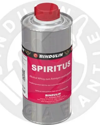 Produktbild von Spiritus 99 %  250 ml Flasche  Alkohol zum Reinigen und Entfetten inkl. Microfasertuch zum Auftragen