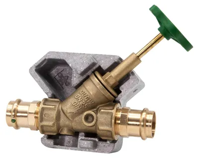 Produktbild von Schlösser Armaturen FREISTROMVENTIL, PRESSANSCHL.IG O.ENTL, ST.SP, M.DS, DN25, PR28, DVGW