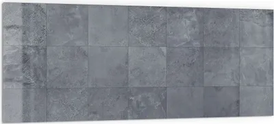 Produktbild von DEQORI Küchenrückwand Glas 125x50 cm 'Natursteinfliesen' Spritzschutz Bad Rückwand