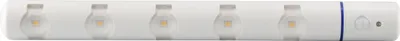 Produktbild von LED Batterie Sensorleiste mit Bewegungsmelder 25cm 160° drehbarer Bewegungsmelder 5 LEDs