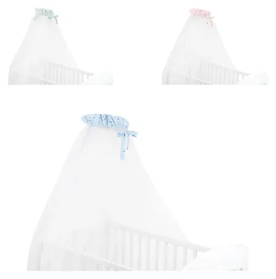Produktbild von Kikkaboo Babybetthimmel Bear with me 200 x 500 cm, Baldachin, Insektenschutz blau