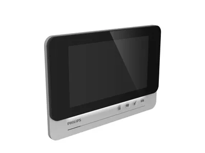 Produktbild von Philips Gegensprechanlage mit Videofunktion DES9500DDE/10, 17,8 cm (7"), 800 x 480 Pixel, Schwarz, Grau