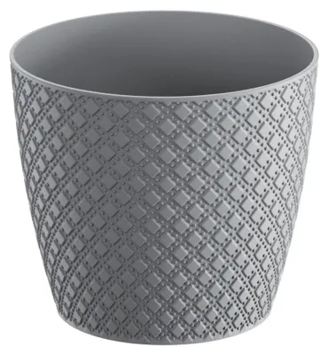 Produktbild von Prosperplast Pflanzentopf/Blumentopf - Kunststoff - steingrau - D22 x H19 cm