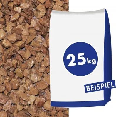 Produktbild von Marmorsplitt Rosso Verona 12-16mm 25kg Sack