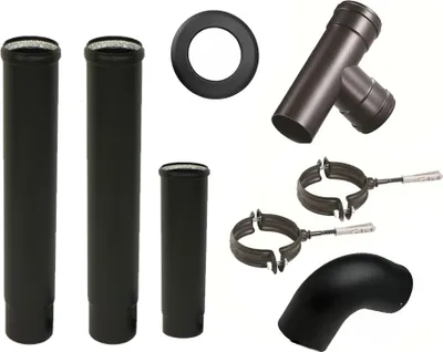 Produktbild von Anschluss-Starter-Set für Pelletöfen Durchmesser 80 mm